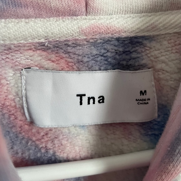 Cropped TNA tie dye hoodie - Picture 3 of 6